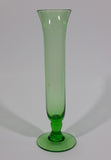 Vintage Green Colored Thin 8" Depression Glass Vase - Treasure Valley Antiques & Collectibles