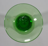 Vintage Green Colored Thin 8" Depression Glass Vase - Treasure Valley Antiques & Collectibles