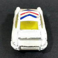 Vintage 1970s Corgi Juniors Porsche Carrera #4 White Die Cast Toy Race Car Vehicle Made in Great Britain - Treasure Valley Antiques & Collectibles