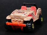 1996 Hot Wheels Street Eaters Trailbuster Tan Brown Die Cast Toy Car - Construction Tires - Treasure Valley Antiques & Collectibles