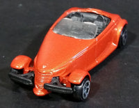 2010 Maisto Fresh Metal Chrysler Prowler Convertible Orange 1/64 Scale Die Cast Toy Car Vehicle - Treasure Valley Antiques & Collectibles