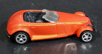 2010 Maisto Fresh Metal Chrysler Prowler Convertible Orange 1/64 Scale Die Cast Toy Car Vehicle - Treasure Valley Antiques & Collectibles