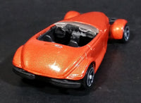 2010 Maisto Fresh Metal Chrysler Prowler Convertible Orange 1/64 Scale Die Cast Toy Car Vehicle - Treasure Valley Antiques & Collectibles