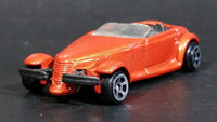 2010 Maisto Fresh Metal Chrysler Prowler Convertible Orange 1/64 Scale Die Cast Toy Car Vehicle - Treasure Valley Antiques & Collectibles