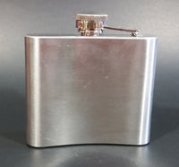 5 oz. Blank Curved Stainless Steel Pocket Flask - Treasure Valley Antiques & Collectibles