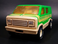 Vintage Tonka Pressed Steel and Plastic Green and Beige Pop-up Camper Van - Treasure Valley Antiques & Collectibles