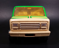 Vintage Tonka Pressed Steel and Plastic Green and Beige Pop-up Camper Van - Treasure Valley Antiques & Collectibles