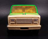 Vintage Tonka Pressed Steel and Plastic Green and Beige Pop-up Camper Van - Treasure Valley Antiques & Collectibles