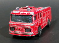 Vintage Corgi Juniors ERF Fire Tender Truck Red Die Cast Toy Car Emergency Rescue Vehicle Made in Great Britain - Treasure Valley Antiques & Collectibles