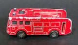 Vintage Corgi Juniors ERF Fire Tender Truck Red Die Cast Toy Car Emergency Rescue Vehicle Made in Great Britain - Treasure Valley Antiques & Collectibles