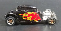 Maisto '34 Ford Hot Rod Black w/ Flames 1/64 Scale Die Cast Toy Car Vehicle - Treasure Valley Antiques & Collectibles