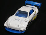 2000 Hot Wheels Pikes Peak Celica White Die Cast Toy Race Car Vehicle - Treasure Valley Antiques & Collectibles