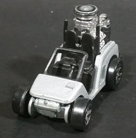 2007 Hot Wheels Wild Things Fore Wheeler Tee'd Off Metalflake Grey Die Cast Toy Car Golf Cart Vehicle - Treasure Valley Antiques & Collectibles