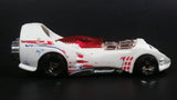 1998 Hot Wheels G-Force Stunt Riders Power Rocket White Die Cast Toy Race Car Vehicle w/ Opening Canopy - Treasure Valley Antiques & Collectibles