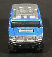 2005 Hot Wheels Robo Revenge Rockster Blue Hummer Style Die Cast Toy Car Vehicle - Treasure Valley Antiques & Collectibles