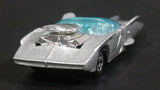 2004 Hot Wheels First Editions Crooze Fast Fuse Metalflake Silver Die Cast Toy Car Vehicle