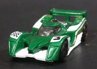 2014 Hot Wheels HW Race - Track Aces 24 Ours Green Die Cast Toy Race Car Vehicle - Treasure Valley Antiques & Collectibles