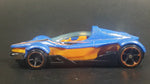 2010 Hot Wheels Formula Street Metalflake Blue Die Cast Toy Race Car Vehicle - Treasure Valley Antiques & Collectibles