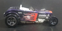 2001 Hot Wheels Deuce Roadster Metalflake Purple Die Cast Toy Hot Rod Car Vehicle - Treasure Valley Antiques & Collectibles