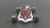 1999 Hot Wheels Street Raptor Maroon Dark Red Die Cast Toy Car - McDonald's Happy Meal 13/16 - Treasure Valley Antiques & Collectibles