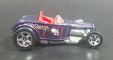 2001 Hot Wheels Skull and Crossbones Deuce Roadster Purple Die Cast Toy Hot Rod Car Vehicle - Treasure Valley Antiques & Collectibles