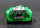 2014 Hot Wheels Track Builder Spine Busters Green Die Cast Toy Car Vehicle - Treasure Valley Antiques & Collectibles