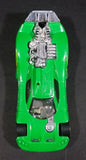 2014 Hot Wheels Track Builder Spine Busters Green Die Cast Toy Car Vehicle - Treasure Valley Antiques & Collectibles