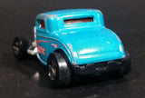 2010 Hot Wheels Hot Rods '32 Ford Metallic Turquoise Die Cast Toy Car Vehicle - Treasure Valley Antiques & Collectibles