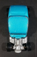 2010 Hot Wheels Hot Rods '32 Ford Metallic Turquoise Die Cast Toy Car Vehicle - Treasure Valley Antiques & Collectibles