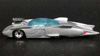 2004 Hot Wheels First Editions Crooze Fast Fuse Metalflake Silver Die Cast Toy Car Vehicle