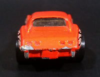 1998 Hot Wheels Tattoo Machines Corvette Stingray Orange Die Cast Toy Car Vehicle - Treasure Valley Antiques & Collectibles