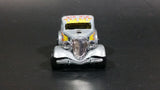 2006 Hot Wheels '34 Ford 3-Window Grey with Flames Die Cast Toy Car Hot Rod Vehicle - Treasure Valley Antiques & Collectibles