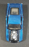 2003 Hot Wheels First Editions Tooned 1968 Mustang Dark Blue Die Cast Toy Muscle Car Vehicle - Treasure Valley Antiques & Collectibles