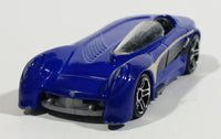 2008 Hot Wheels Mystery Cars Monoposto Blue Die Cast Toy Car Vehicle - Treasure Valley Antiques & Collectibles