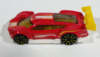 2015 Hot Wheels HW Race: World Race Super Blitzen Red Die Cast Toy Race Car Vehicle - Treasure Valley Antiques & Collectibles