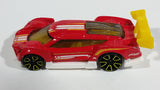 2015 Hot Wheels HW Race: World Race Super Blitzen Red Die Cast Toy Race Car Vehicle - Treasure Valley Antiques & Collectibles