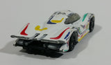 2000 Hot Wheels Porsche 911 GT1-98 White Die Cast Toy Race Car Vehicle - Treasure Valley Antiques & Collectibles