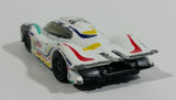 2000 Hot Wheels Porsche 911 GT1-98 White Die Cast Toy Race Car Vehicle - Treasure Valley Antiques & Collectibles