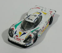 2000 Hot Wheels Porsche 911 GT1-98 White Die Cast Toy Race Car Vehicle - Treasure Valley Antiques & Collectibles