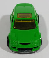 2011 Hot Wheels Graffiti Rides Audacious Neon Green Die Cast Toy Car Vehicle - Treasure Valley Antiques & Collectibles