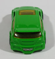 2011 Hot Wheels Graffiti Rides Audacious Neon Green Die Cast Toy Car Vehicle - Treasure Valley Antiques & Collectibles