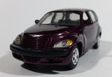 2000 New Ray Daimler Chrysler PT Cruiser Dark Purple 1:32 Scale Die Cast Toy Car Vehicle - Treasure Valley Antiques & Collectibles