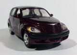 2000 New Ray Daimler Chrysler PT Cruiser Dark Purple 1:32 Scale Die Cast Toy Car Vehicle - Treasure Valley Antiques & Collectibles