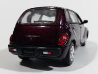 2000 New Ray Daimler Chrysler PT Cruiser Dark Purple 1:32 Scale Die Cast Toy Car Vehicle - Treasure Valley Antiques & Collectibles