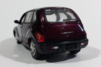 2000 New Ray Daimler Chrysler PT Cruiser Dark Purple 1:32 Scale Die Cast Toy Car Vehicle - Treasure Valley Antiques & Collectibles