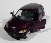 2000 New Ray Daimler Chrysler PT Cruiser Dark Purple 1:32 Scale Die Cast Toy Car Vehicle - Treasure Valley Antiques & Collectibles