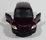 2000 New Ray Daimler Chrysler PT Cruiser Dark Purple 1:32 Scale Die Cast Toy Car Vehicle - Treasure Valley Antiques & Collectibles