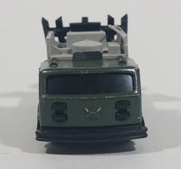 Vintage Majorette Sonic Flashers Special Forces Rocket Launcher Truck Army Green Die Cast Toy Car Vehicle - Treasure Valley Antiques & Collectibles