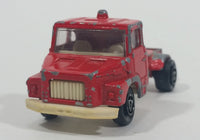 Vintage Majorette Scania Semi Tractor Toy Truck Red 1/100 Scale Die Cast Toy Vehicle - Treasure Valley Antiques & Collectibles