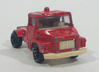 Vintage Majorette Scania Semi Tractor Toy Truck Red 1/100 Scale Die Cast Toy Vehicle - Treasure Valley Antiques & Collectibles